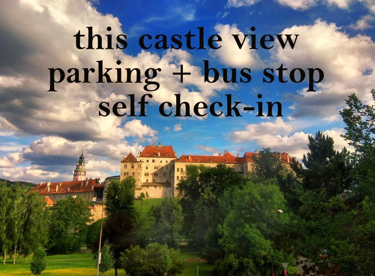 The Best Castle View-Bus Station, Parking, Center Český Krumlov Εξωτερικό φωτογραφία