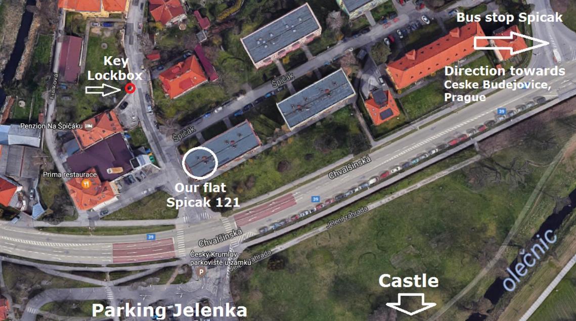 The Best Castle View-Bus Station, Parking, Center Český Krumlov Εξωτερικό φωτογραφία